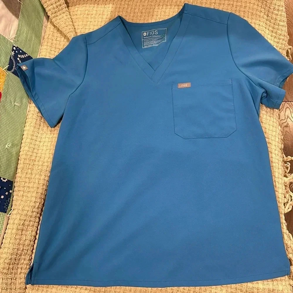 Figs technical Women’s T shirt blue Collection L